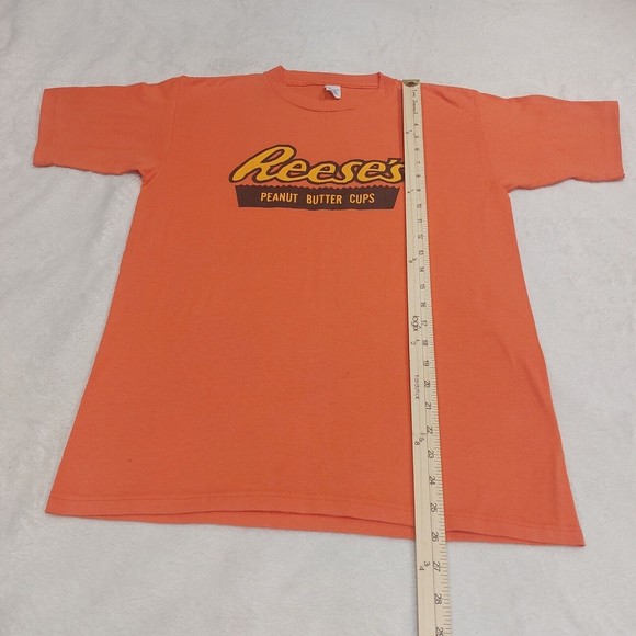 Vintage 80s Hersheys Reese's Peanut Butter Cups Single Stitch T-Shirt Size Large - Picture 6 of 9